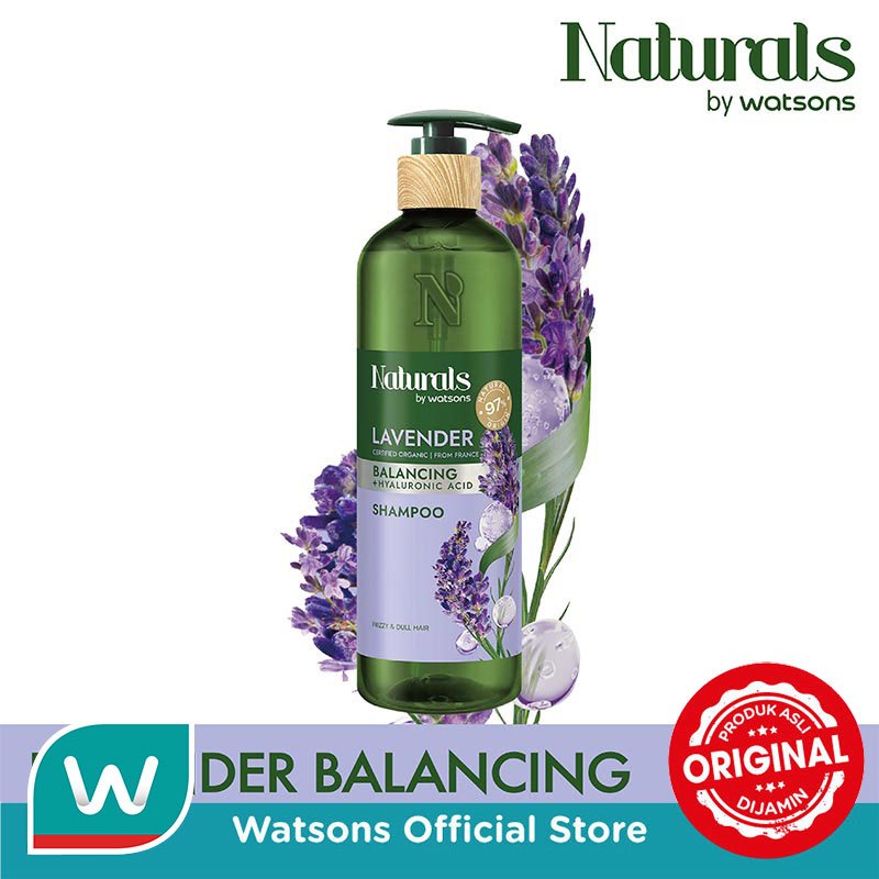 Naturals by Watsons Lavender Balancing Shampoo 490ml