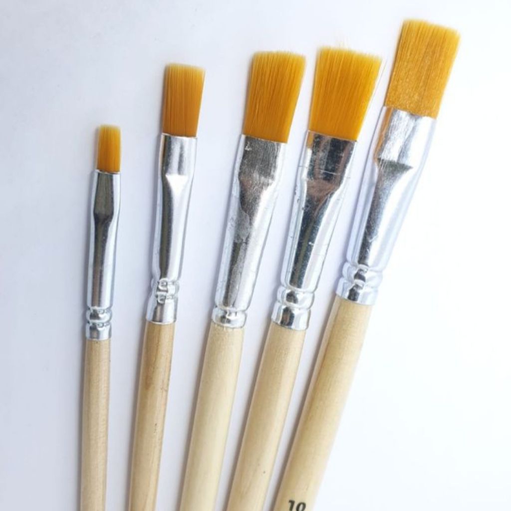 Kuas Lukis 1 set 6 pcs