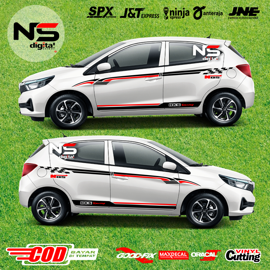 STIKER MOBIL BRIO STIKER CUTTING HONDA BRIO STIKER MOBIL BRIO TERLARIS