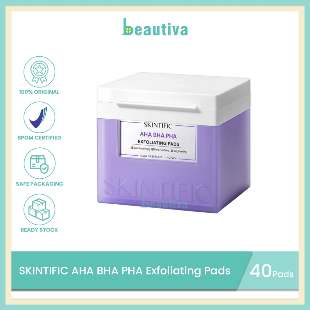 SKINTIFIC AHA BHA PHA Exfoliating Pads