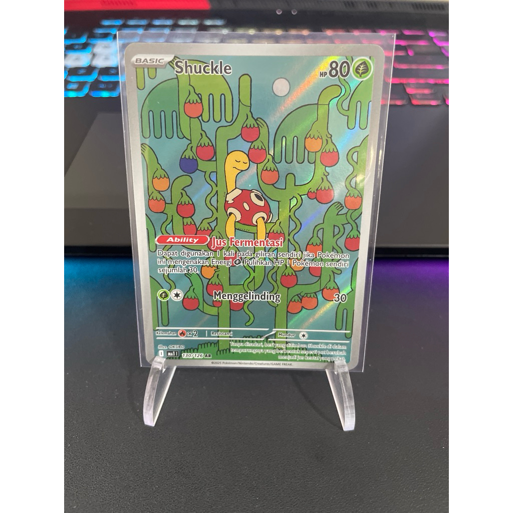 Pokemon TCG Indonesia MA1 Shuckle 130/126 AR