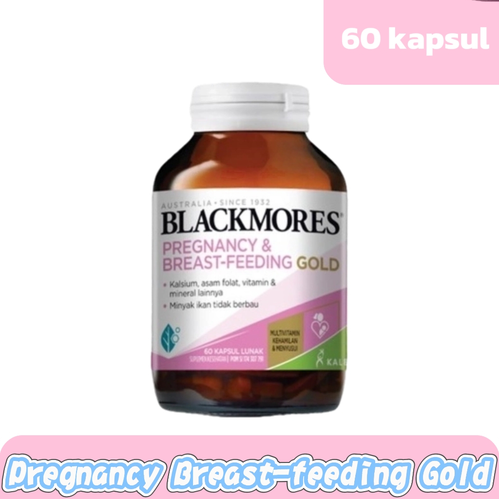 Blackmores Pregnancy & Breast-feedingGold 60 Tablet DHA Kalsium