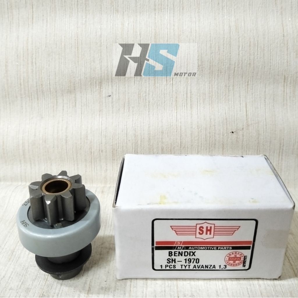 BENDIX STARTER 8T GIGI 8 BENDIK STATER MOBIL TOYOTA AVANZA 1.3 1.5 LAMA OLD ALL NEW AVANZA 1.3 1.5 V