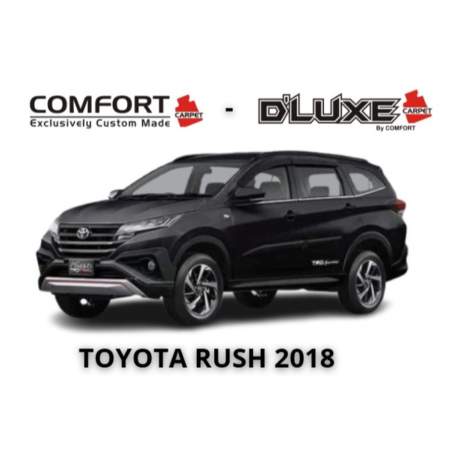 Karpet Mobil Comfort Toyota Rush 2018