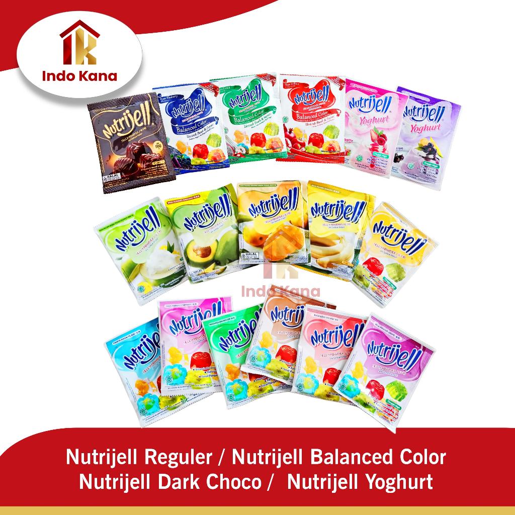Nutrijell Reguler/Balanced Color/Dark Choco/Yoghurt