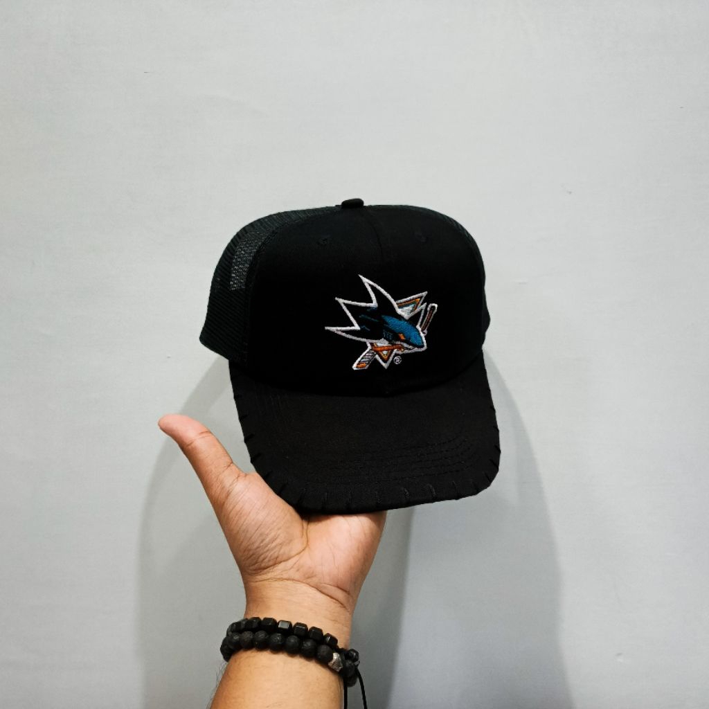 Cap San Jose Sharks Trucker Official NHL