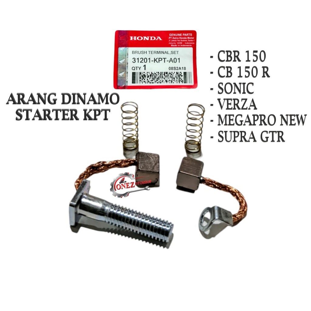 Arang Dinamo Starter CBR CB150R Megapro new Sonic Supra GTR