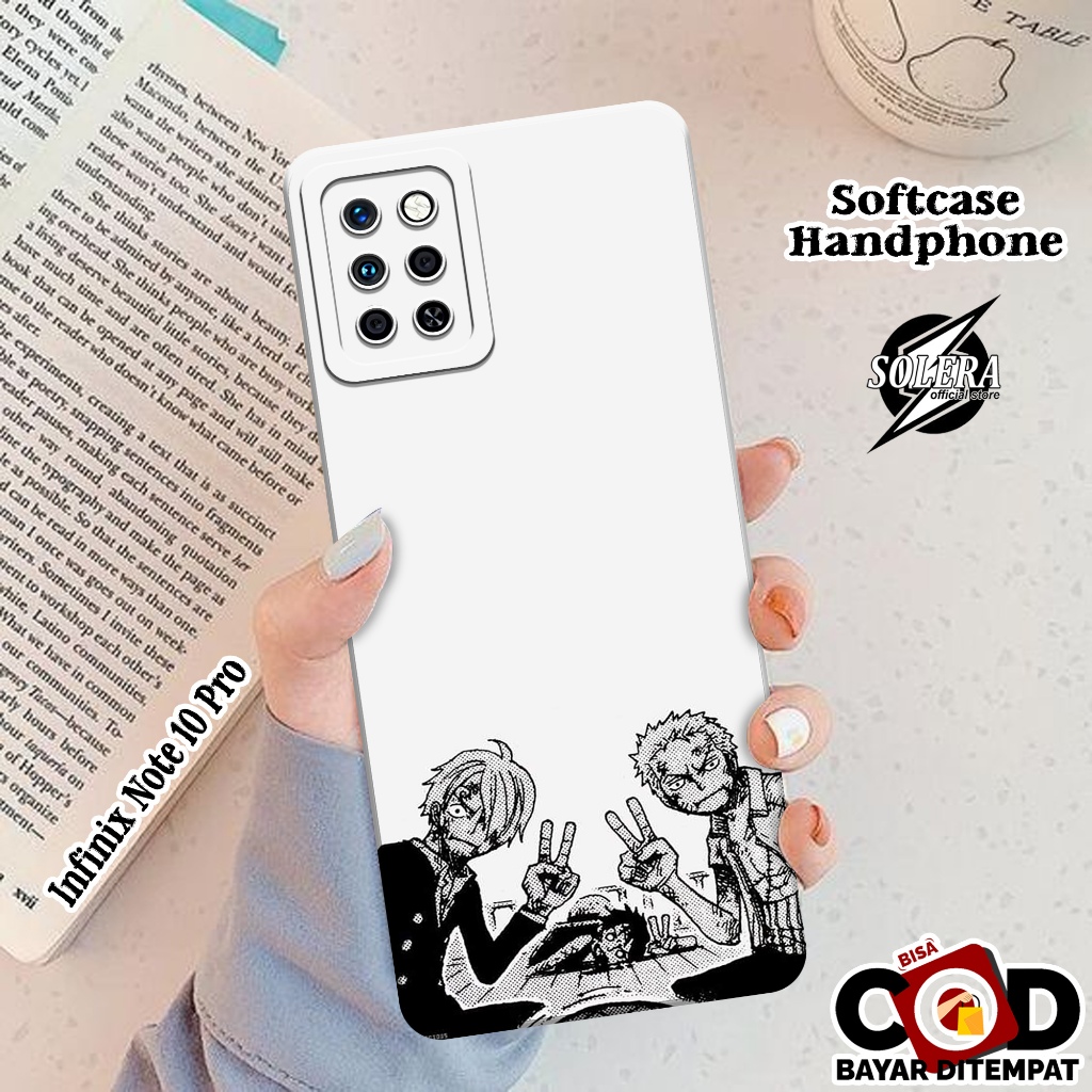 Case Infinix Note 10 Pro Softcase Infinix Note 10 Pro Terbaru Silikon Pro Camera Fashion Case Anime 