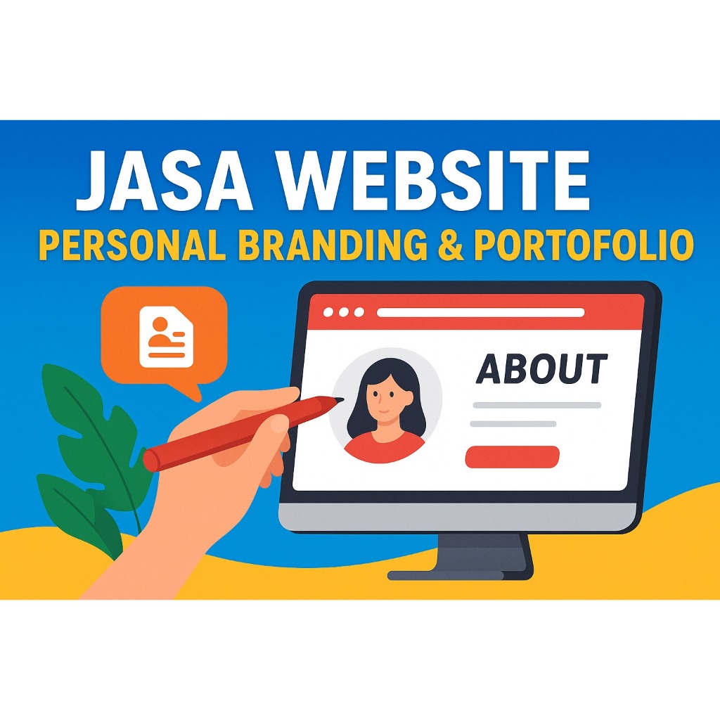 Jasa Website Personal Branding & Portofolio