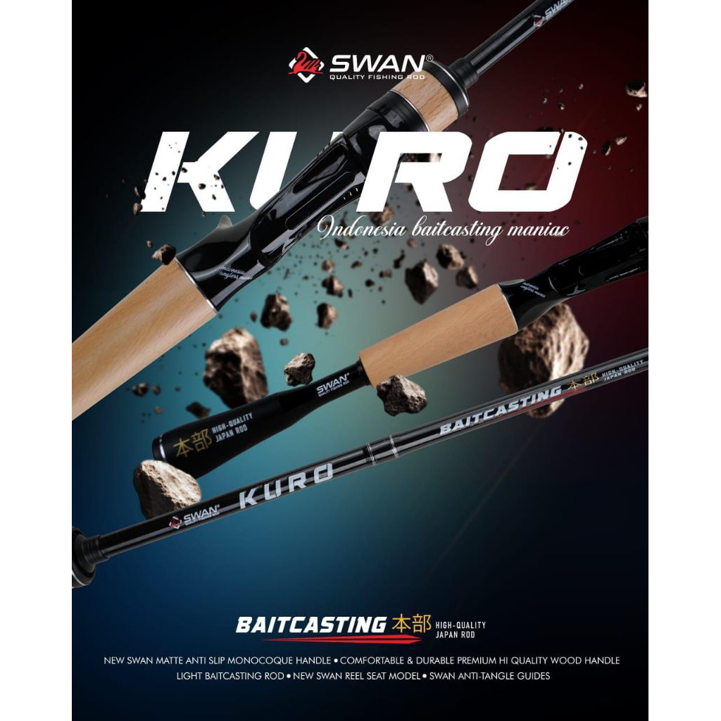 JORAN SWAN KURO BAITCASTING 602