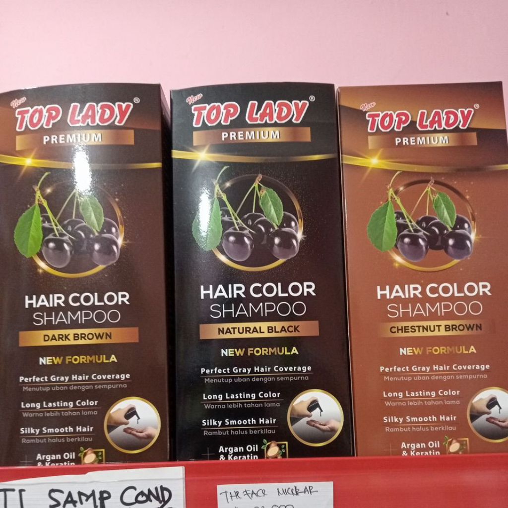 TOP LADY HAIR COLOUR SAMPO 200ml