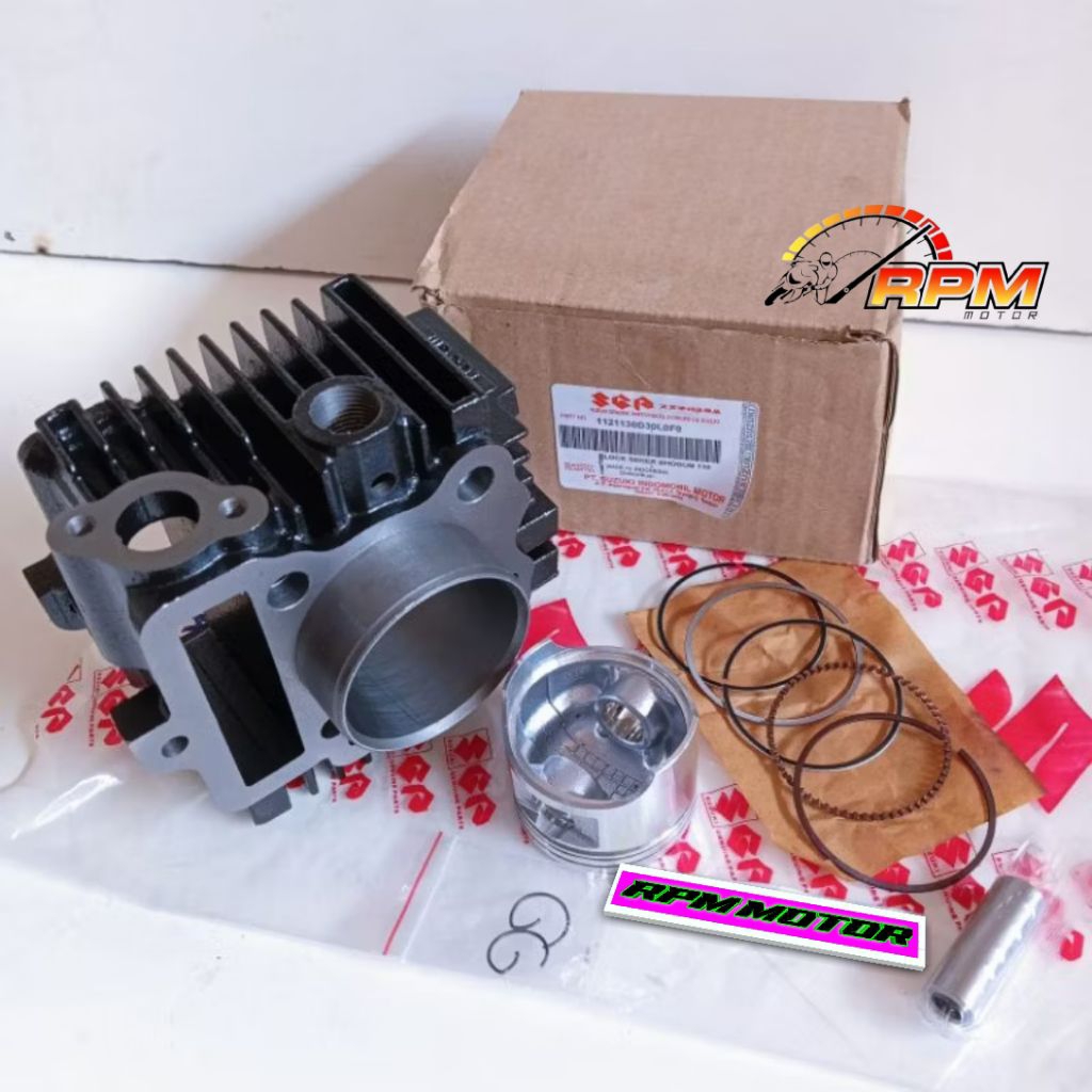 BLOK SEHER KOMPLIT SHOGUN 110 R SHOGUN 110 KEBO