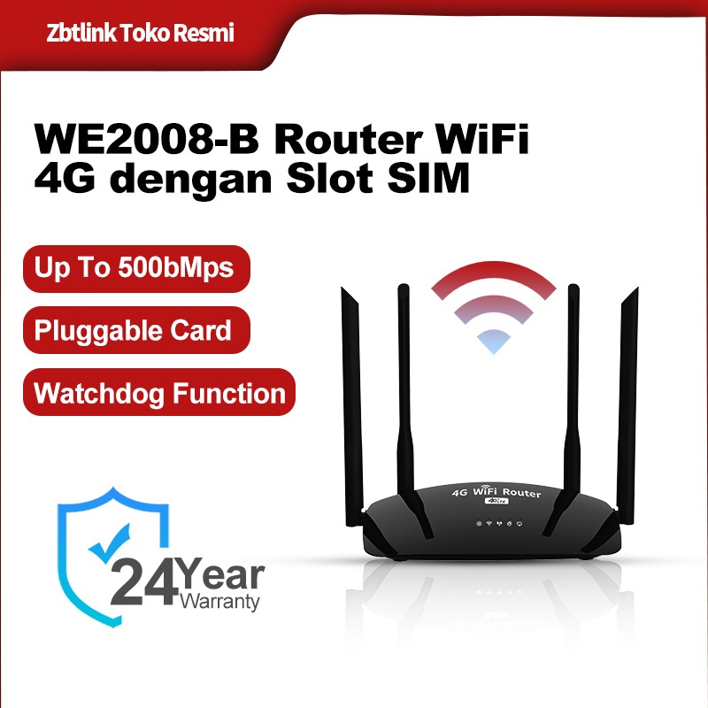 Zbtlink modem wifi 4g all operator router wifi outer sim card modem 4g modem sim card