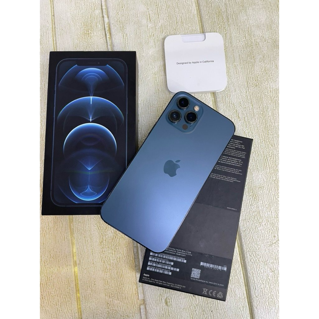Iphone 12 pro max 512gb bekas second fulset original resmi