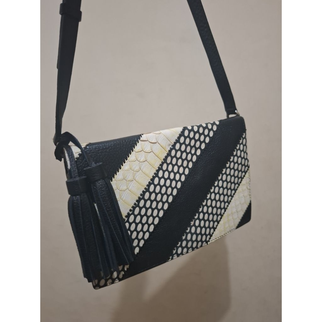 Tas Sling Ralph Lauren Second / Tas Sling wanita / Tas kulit asli preloved Murah