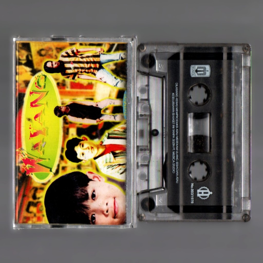 Kaset Pita Band Indonesia - Wayang // Damai - Tape Tested