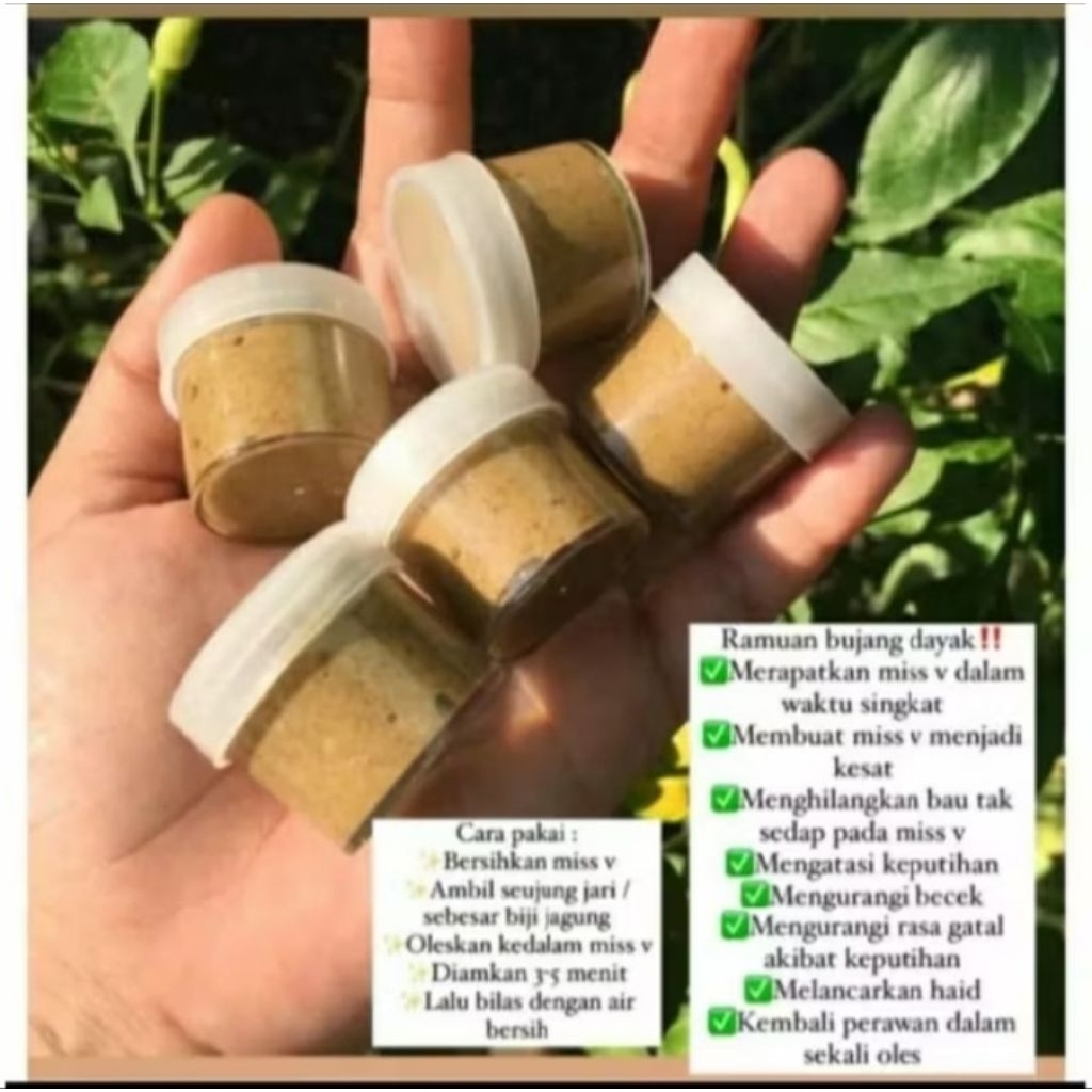 RAMUAN DAYAK MISS V CREAM DAYAK SUPER