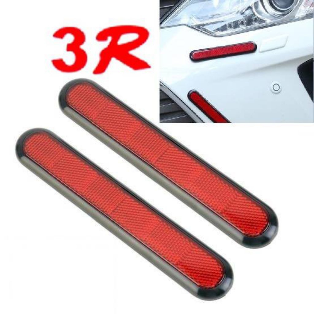 Mata Kucing Stiker Cahaya Nyala Mantul Mobil Belakang Universal