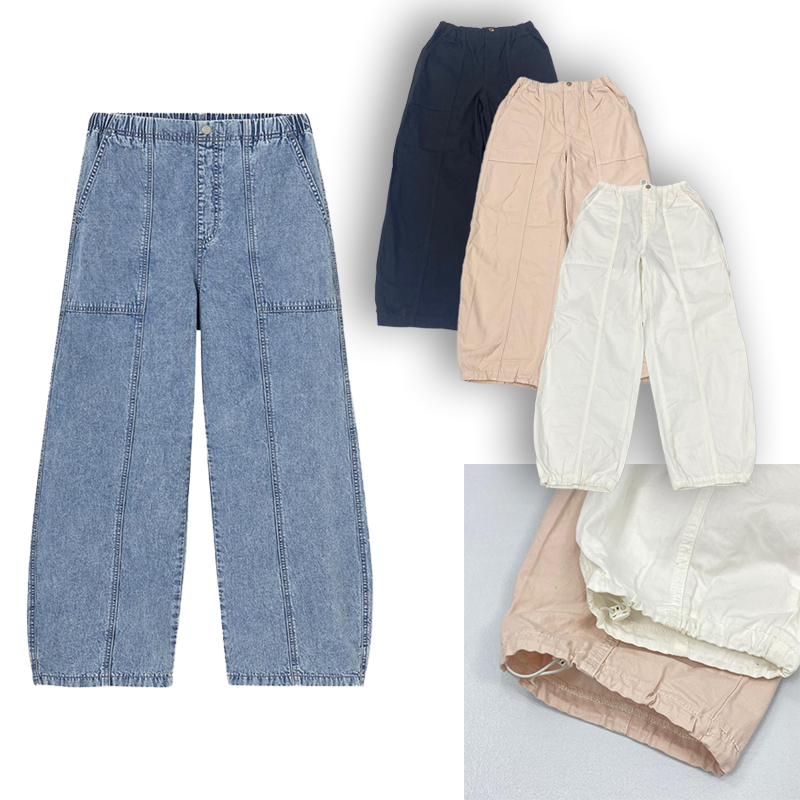 CELANA PANJANG KULOT LONGPANTS GU BAWAH TALI SERUT POCKET