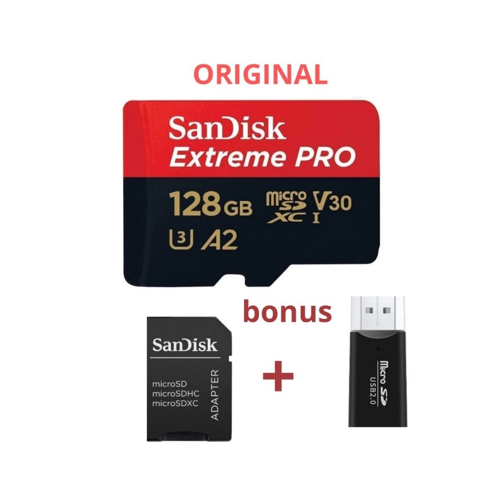 kartu memori 128 gb micro SD 128 GB - 1 TB memory card with adapter