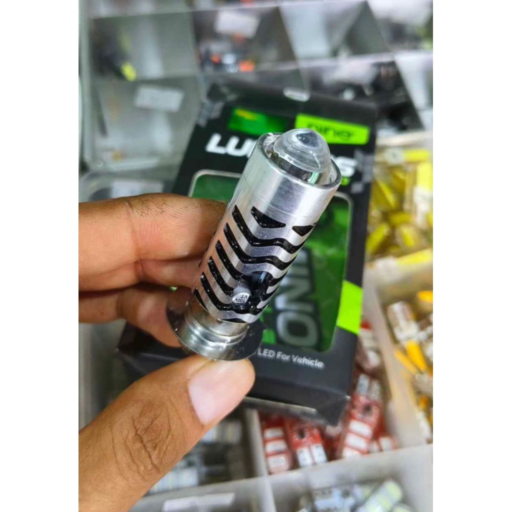 LAMPU LED DEPAN MOTOR LUMINOS H6 LS2 LASER