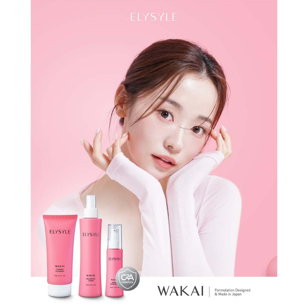 WAKAI FOAMING CLEANSER WAKAI BALANCING TONER JAFRA ROYAL LUNA WHITE