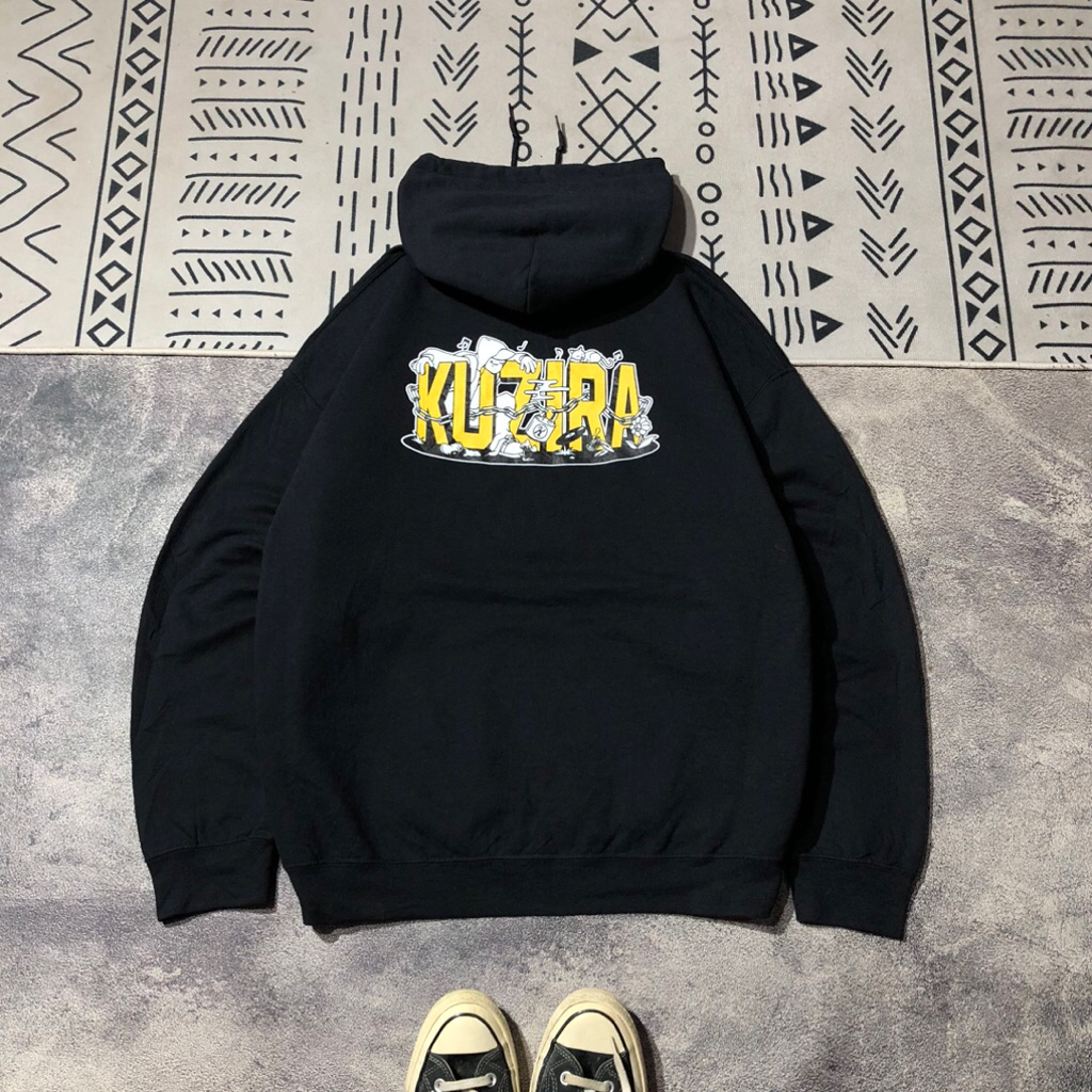 HOODIE GILDAN BLACK DY