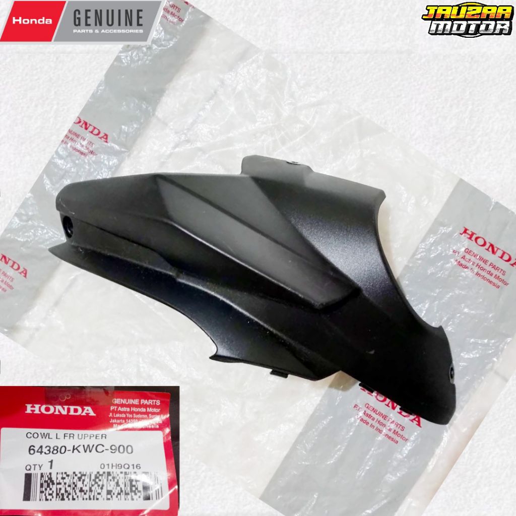 COVER LEHER KONTAK KIRI CS1 64380-KWC-900 ORIGINAL HONDA