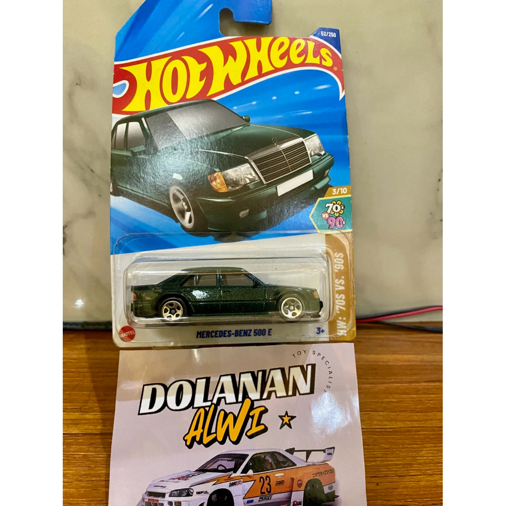 Hotwheels Mercedes ben 500e