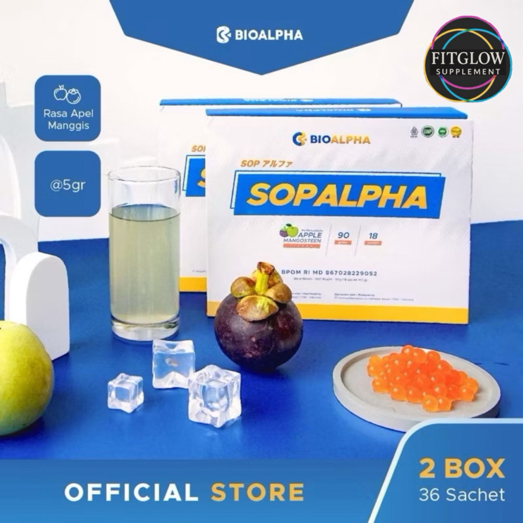 [FREE GOLD] BUNDLING 2 BOX 36 sachet SOPALPHA Salmon Ovary Peptide Obat Diabetes Jantung BPOM