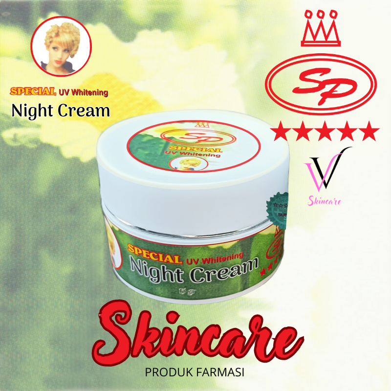 SP SKINCARE SPECIAL WHITENING NIGHT UV WHITENING  | Vv OFFICIAL STORE | UV WHITENING | ORIGINAL 100%