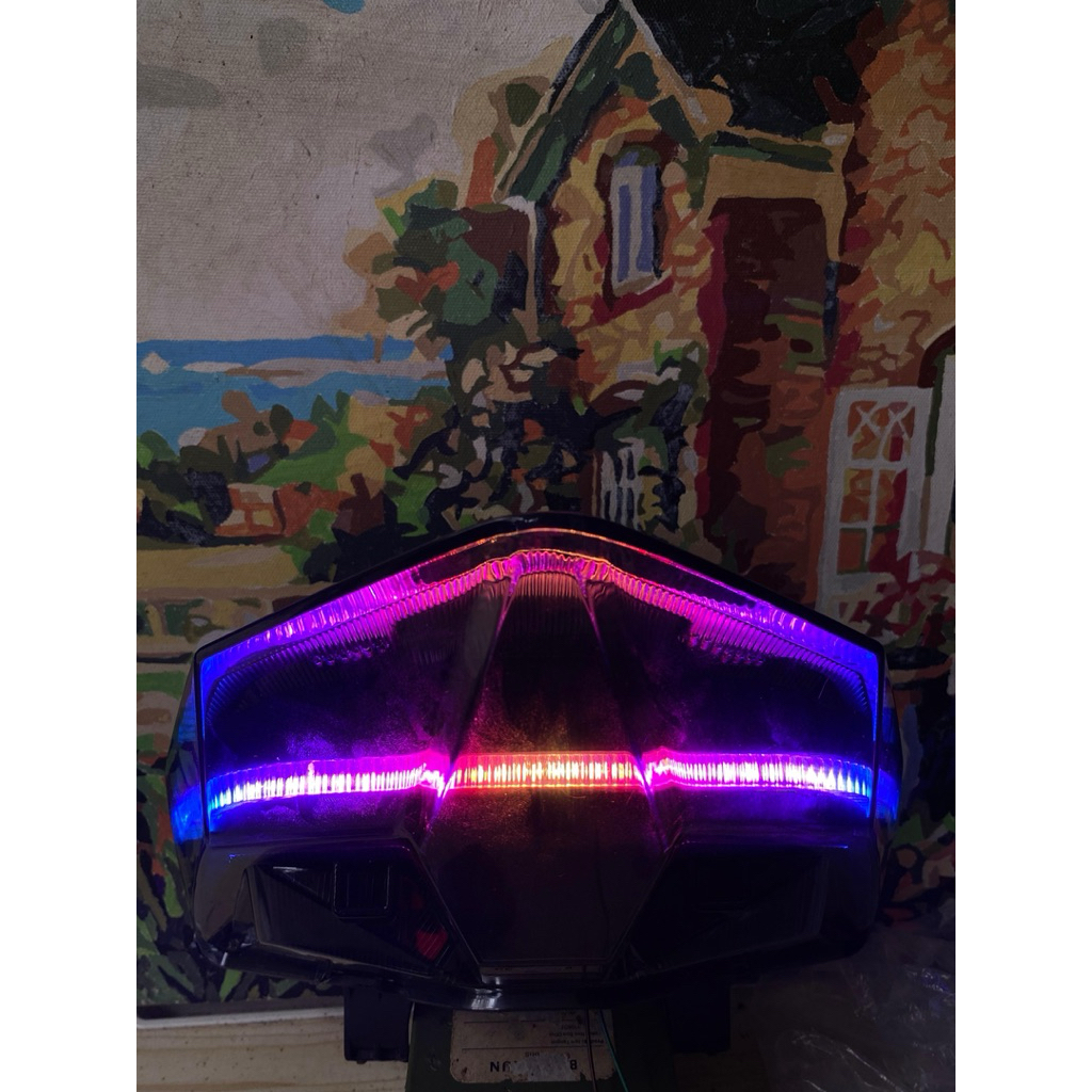 STOPLAMP 3D SLIME FRAME RGB VARIO 125/150 NEW