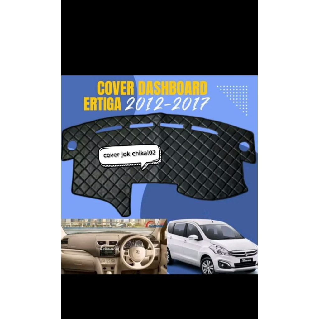 Cover/Alas Dasbord Mobil( Ertiga lama/thn 2012-2017) Bahan kulit berkualitas, anti debu mudah di ber
