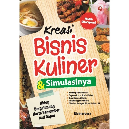 Buku Kreasi Bisnis Kuliner & Stimulasinya - Diva Press