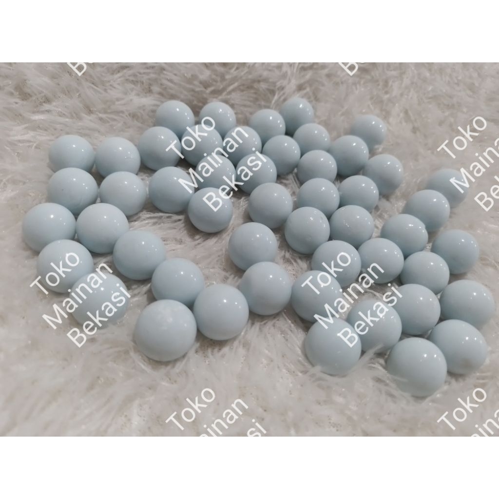 100 PCS GUNDU/KELERENG MARMER PUTIH