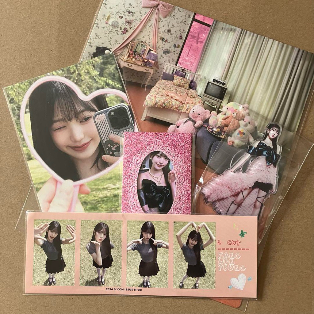 4 cut Wonyoung IVE DICON A ver