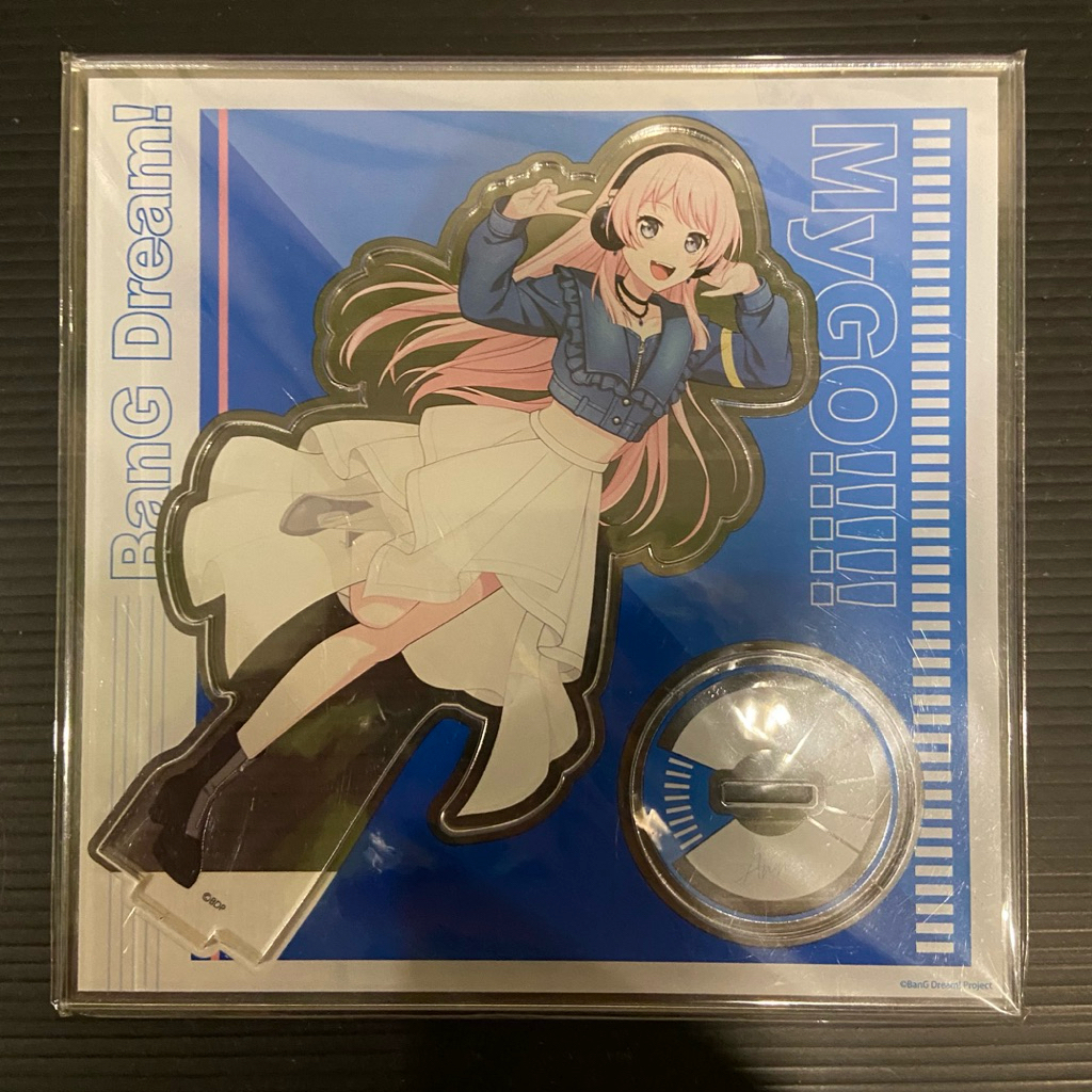 bang dream mygo anon chihaya acrylic stand onkyo collaboration
