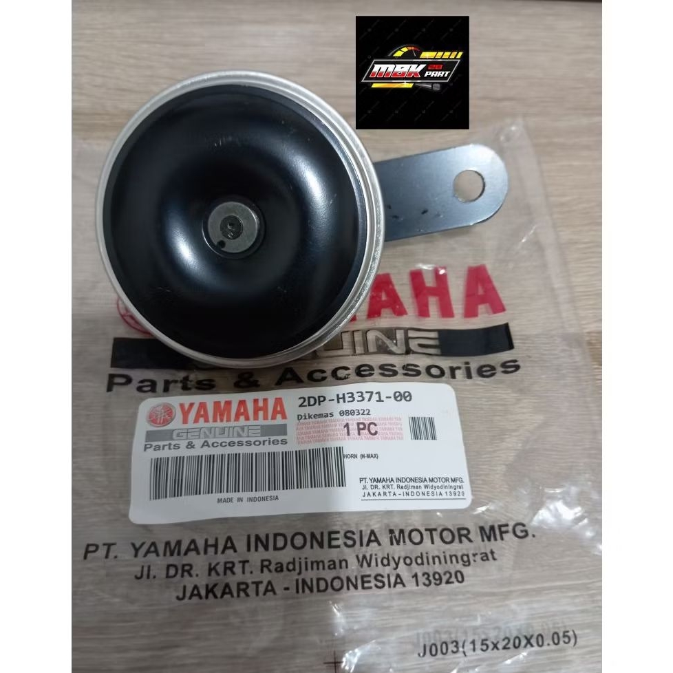 2DP-H3371-00 Klakson Yamaha NMAX-NMAX-AEROX ASLI ORI