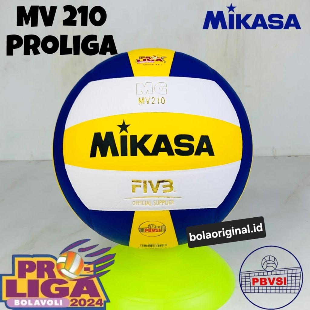 Bola Voli Mikasa MV210 Original 100% / Bola Voli Mikasa MV210 / Mikasa Volley Ball