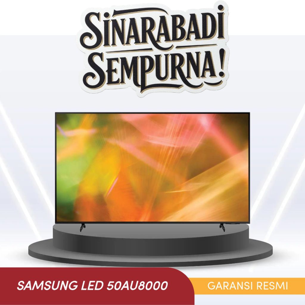SAMSUNG LED 50AU8000 / UA50AU8000
4K SMART TV 50inch