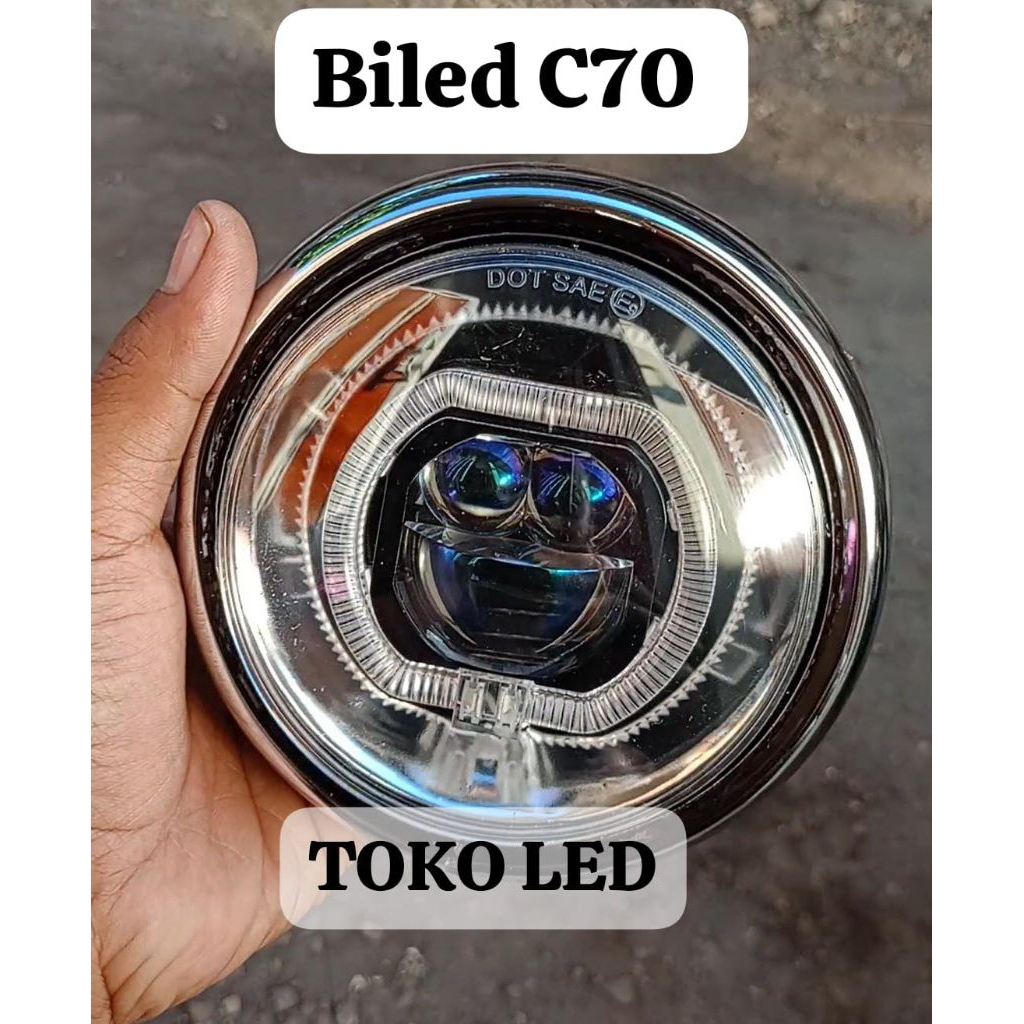 reflektor biled C70 gen 3 lampu biled c70 gen 3 laser led