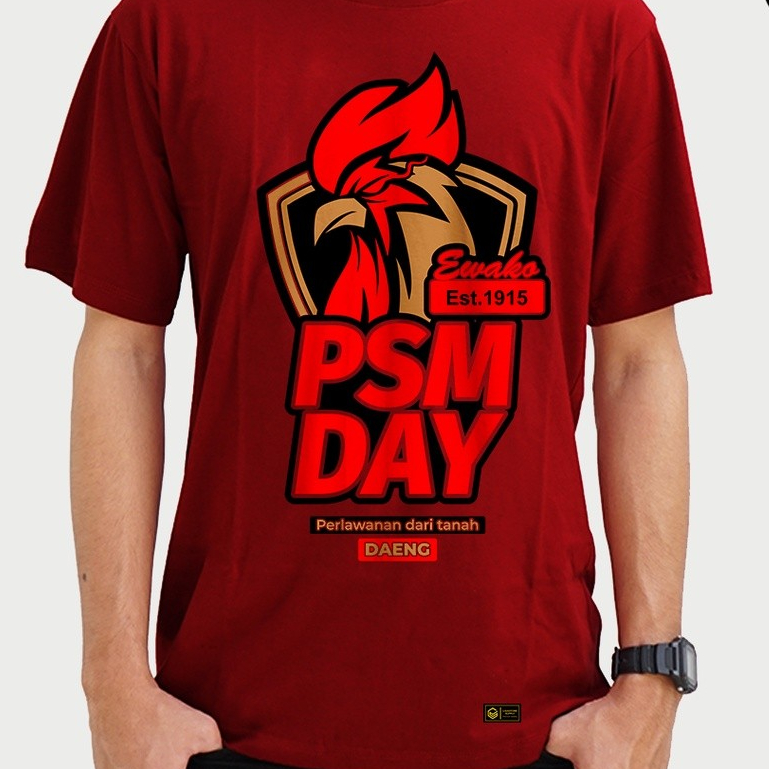 Kaos PSM Makassar Edisi Perlawanan / Baju PSM Makassar / Bukan Jersey PSM