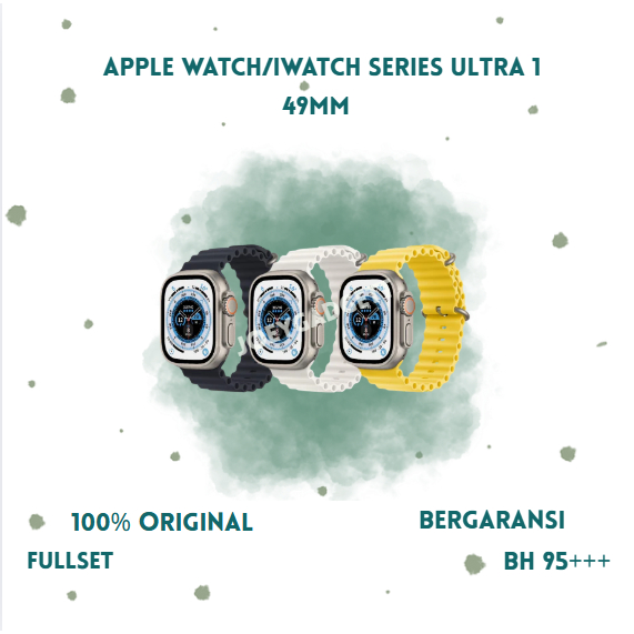 Apple Watch/iWatch Series Ultra 1 49MM with Ocean Band Second 100% Original