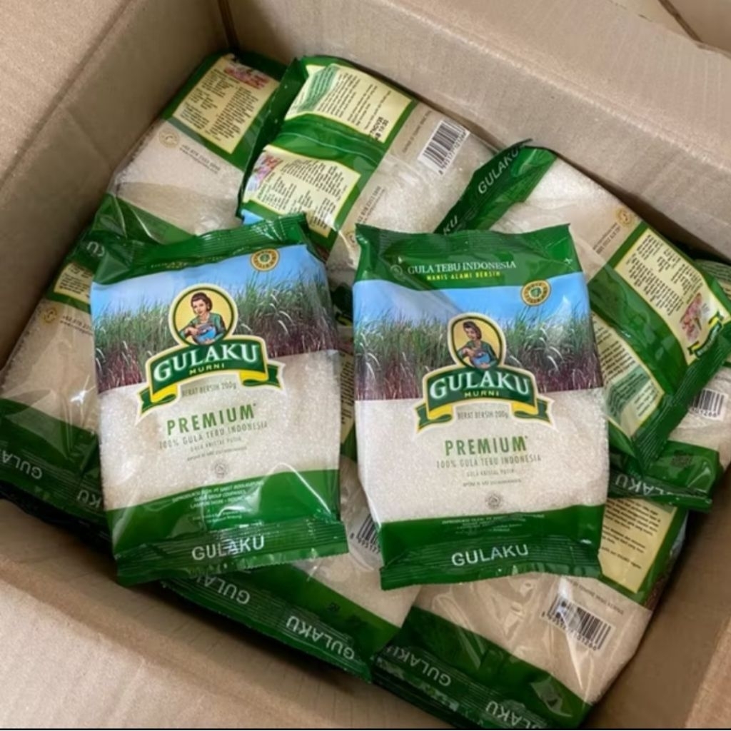 gulaku kemasan 200gr rosina gula kemasan 200gr