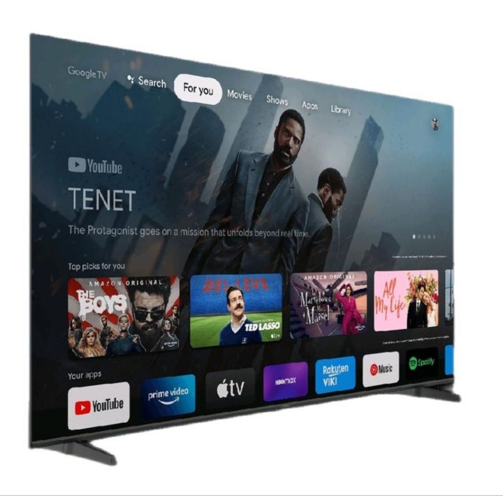 TV LED AQUA 43INCH GOOGLE TV 4K 43K85FUX TV AQUA 43INCH 4K HDR 43K85FUX