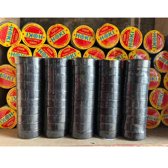 Solasi Hitam Hoki Solasi Kado/Listrik/Kabel/Lakban Murah Paket Grosir