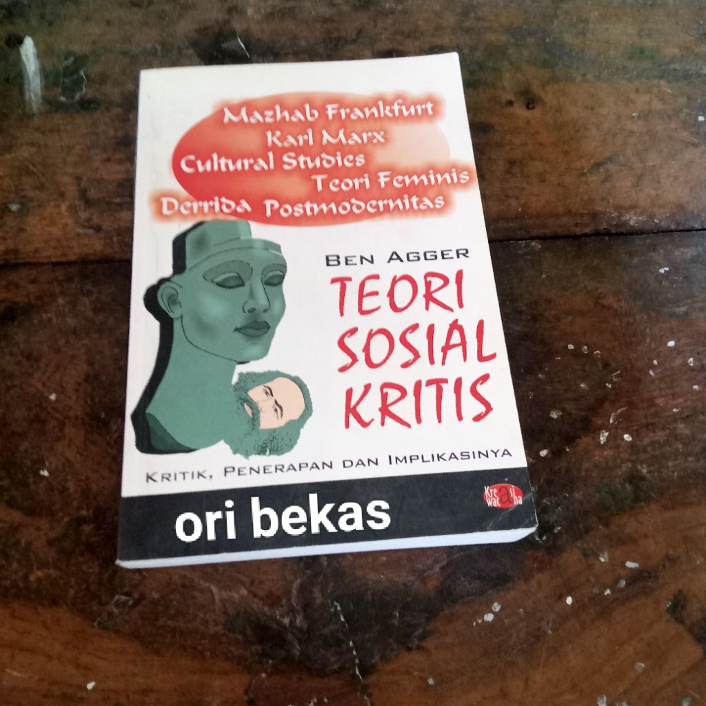 Buku Mazhab Frankfurt Karl Marx Cultural Studies Teori Feminis BEN AGGER TEORI SOSIAL KRITIS , KRITI