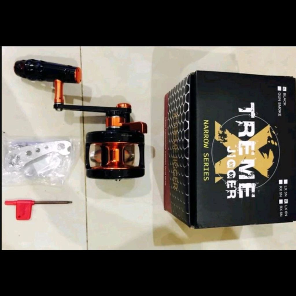 reel kamikaze extreme jigger RX 6 LX 6