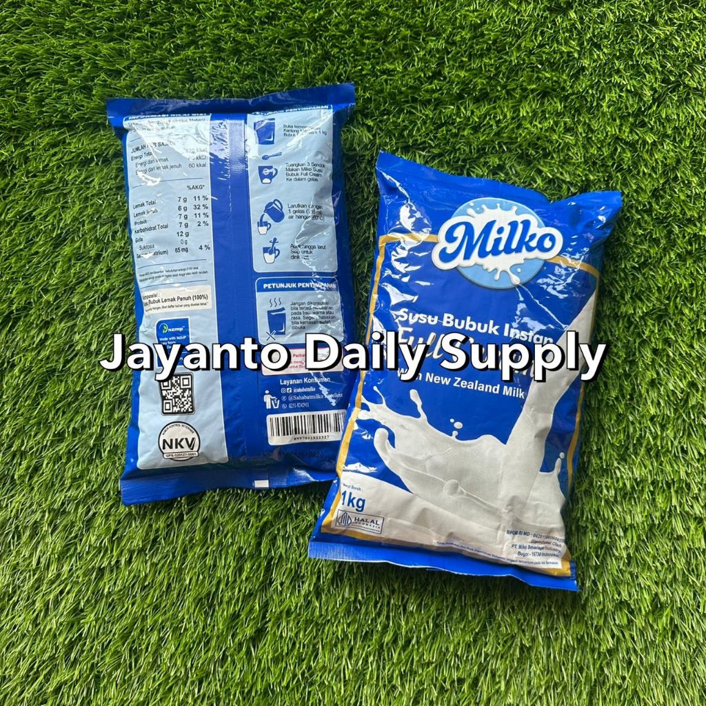 Milko Susu Bubuk Original 1KG [DIBUAT DENGAN SUSU NZMP]