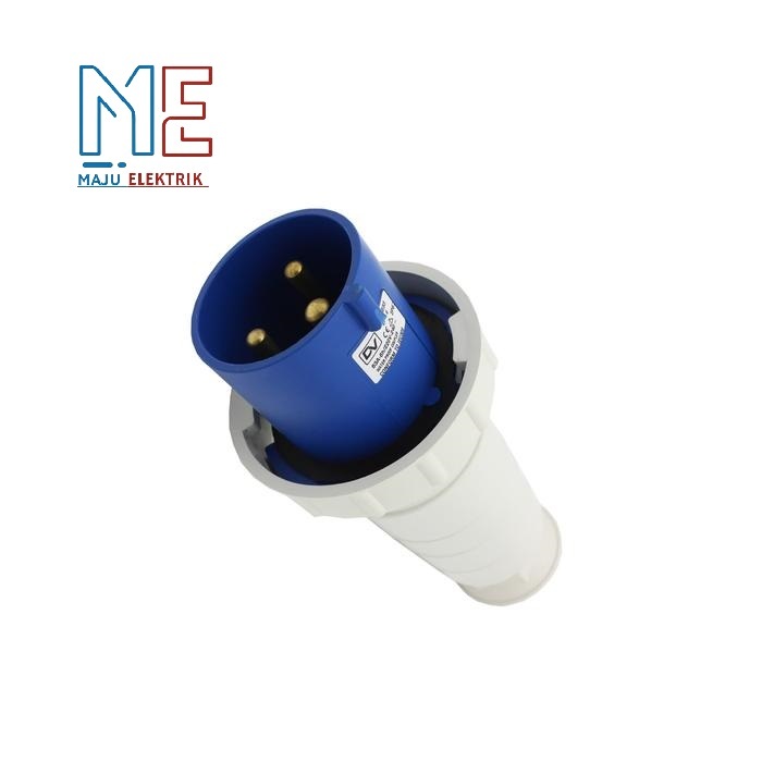 INDUSTRIAL PLUG 2P+E 63A / 3PIN 63A / DIP-2P+E-63A